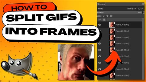 Split GIF image into frames